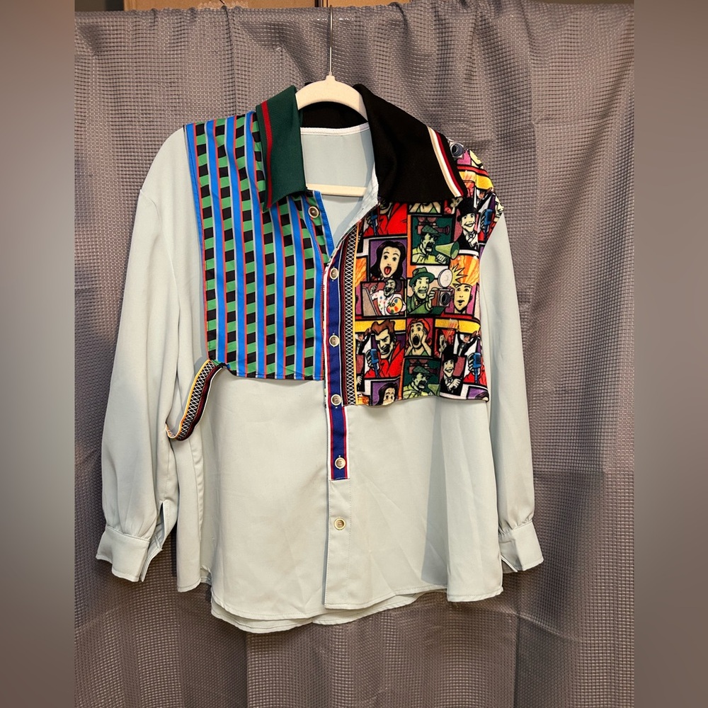 Iris Harajuku Inspired Button Down